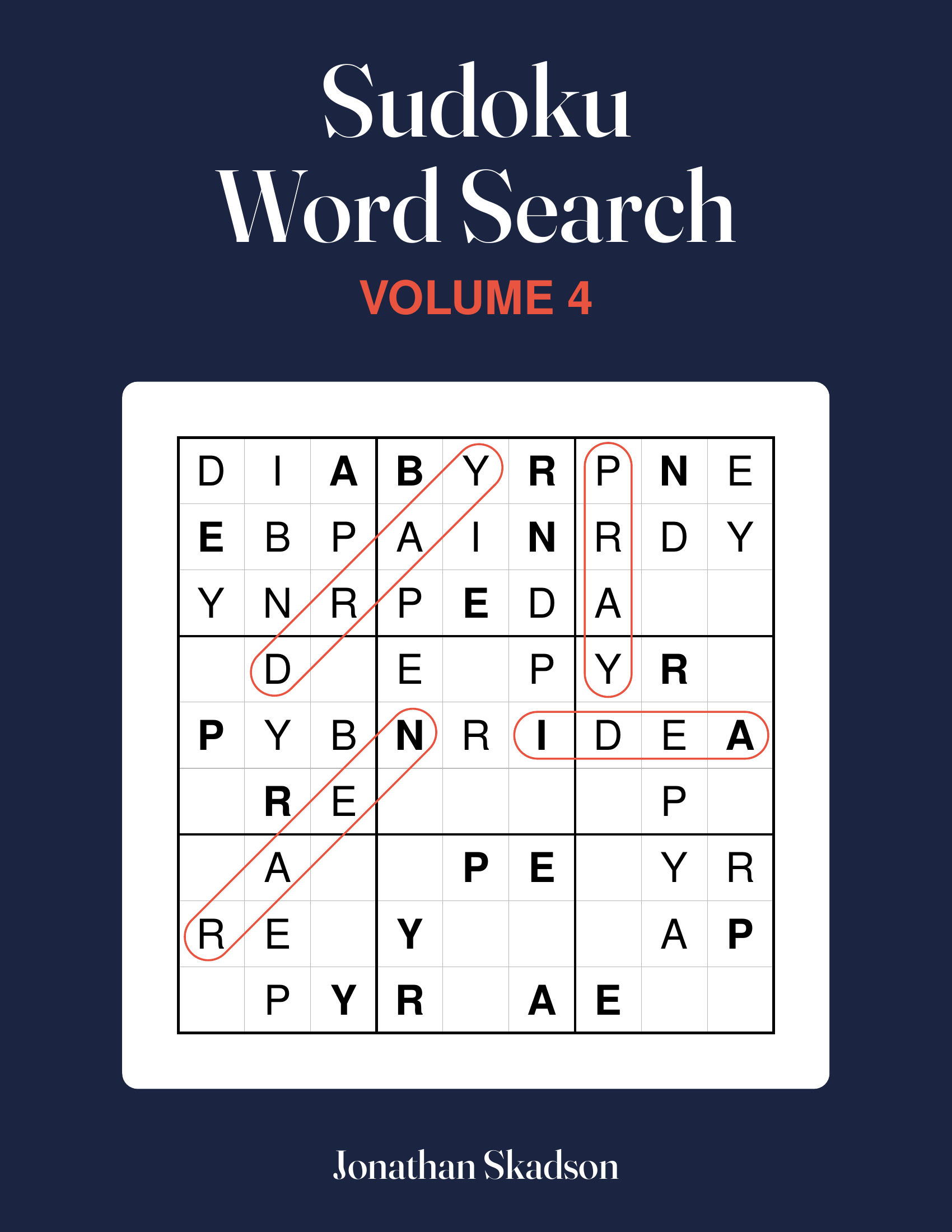 Cover of Sudoku Word Search, Volume 4